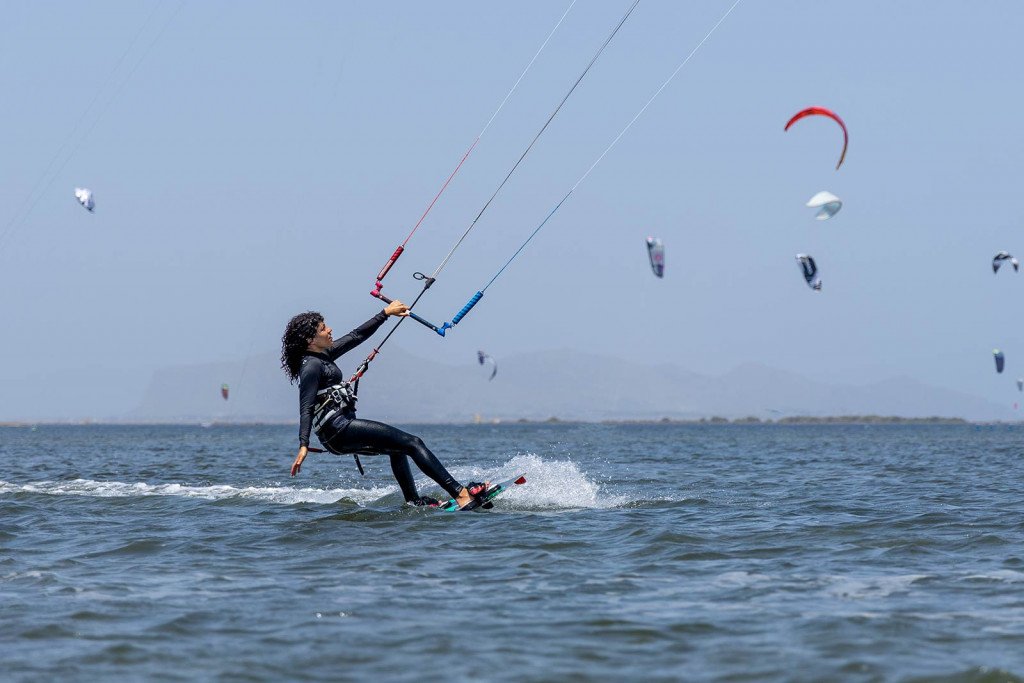 Stagnone Scuola kite Allenamenti