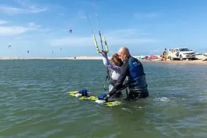 Corso Base di Kitesurf litorale di Roma