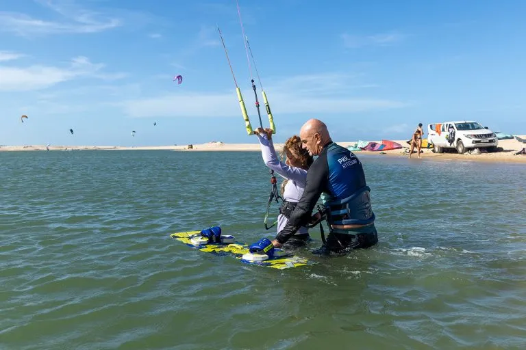 Corso Base di Kitesurf litorale di Roma
