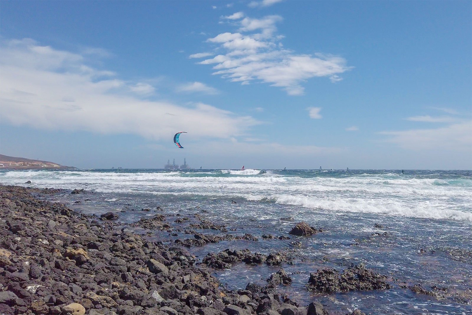 Kitesurf sull'Isola di Tenerife