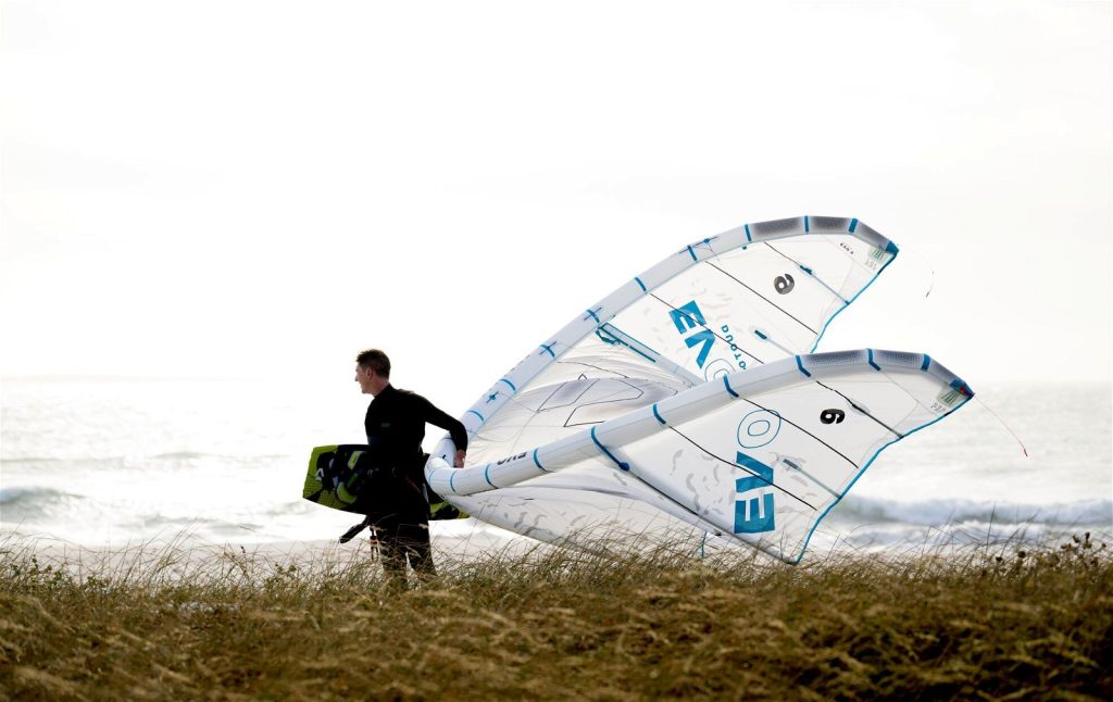 Duotone Evo Concept Blue kite ecologico