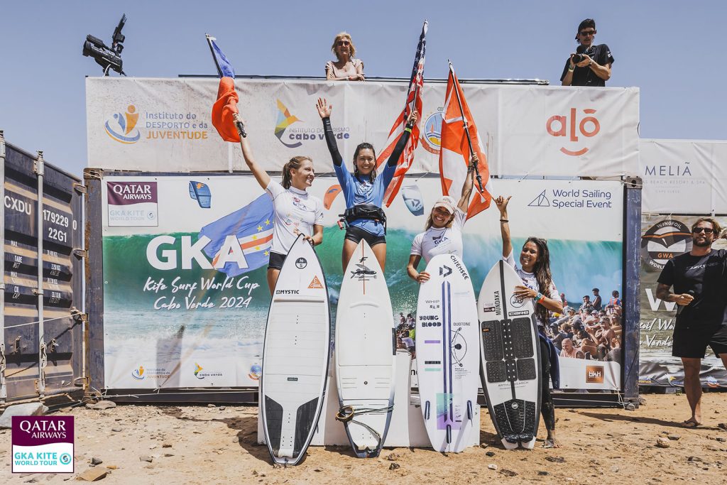 Moona Whyte GKA Kite World Tour Capo Verde