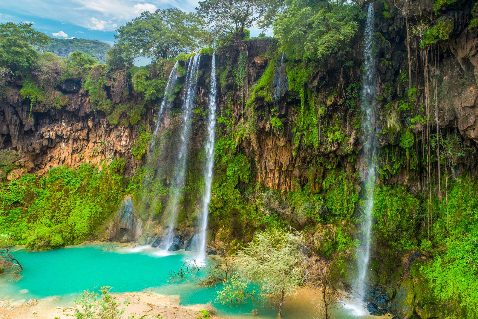 Cascate naturali Oman