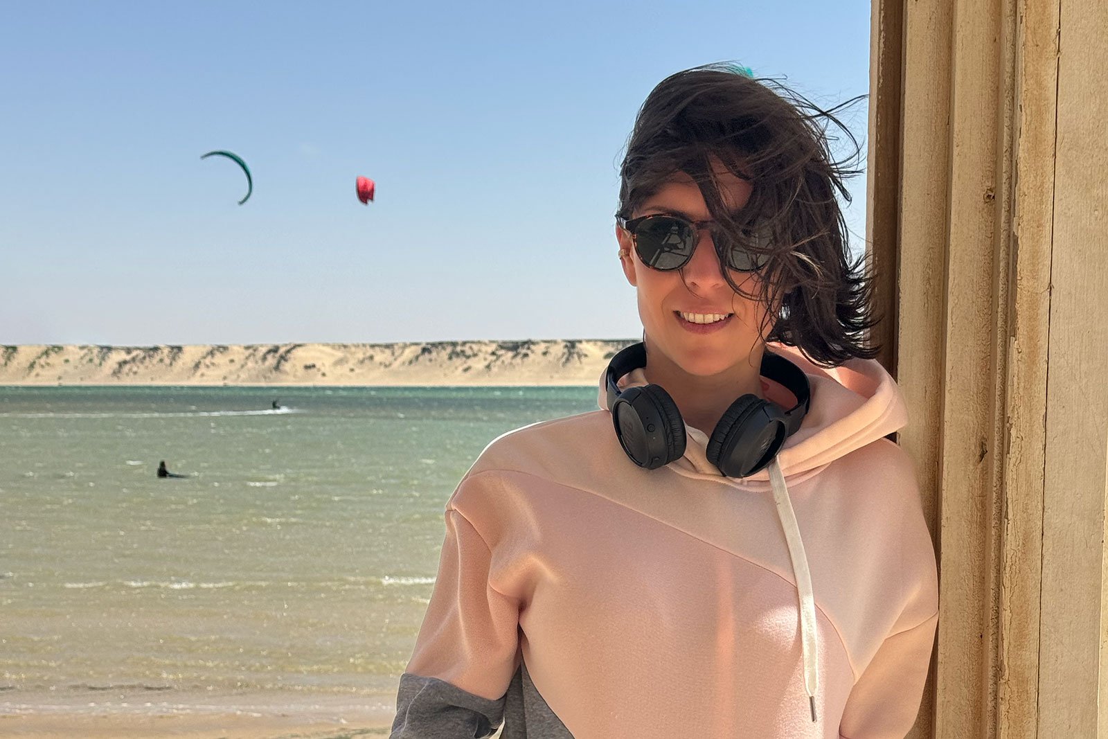 Kite Girl Camp Dakhla