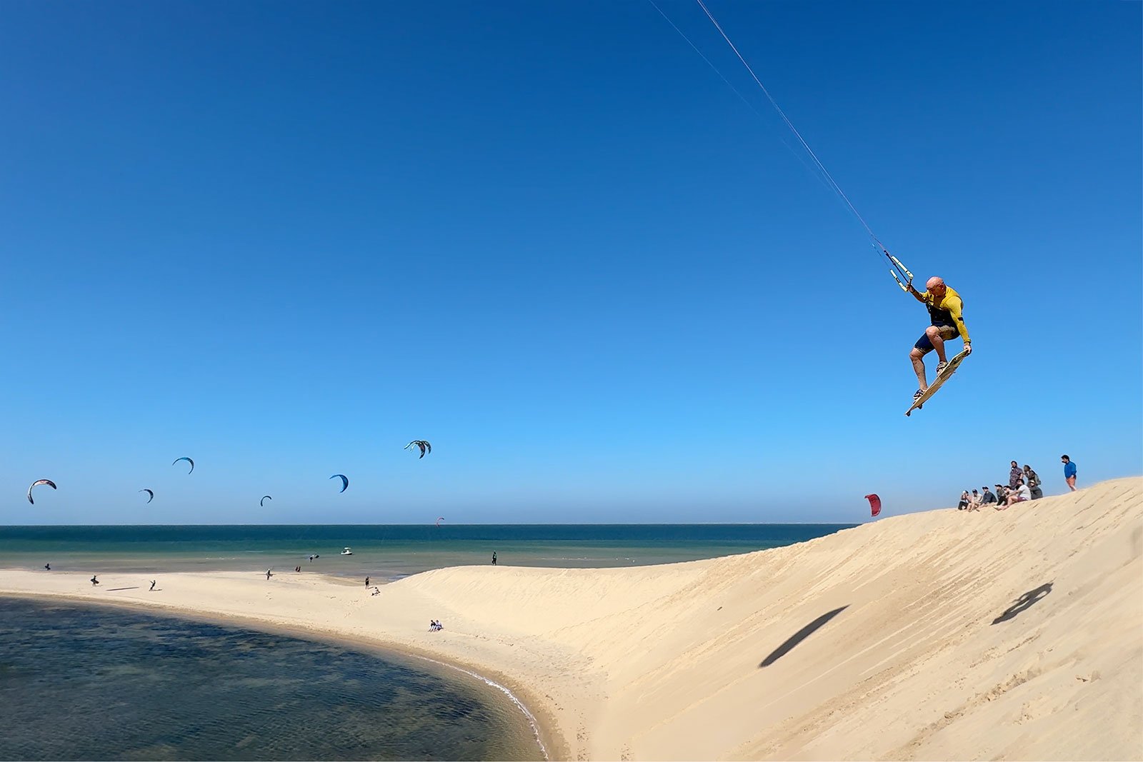 Salto Duna Bianca Kitesurf Dakhla