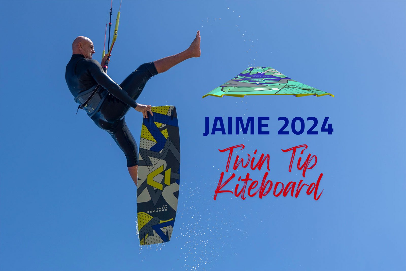 Duotone Jaime 2024 twin tip kiteboard freestyle big air