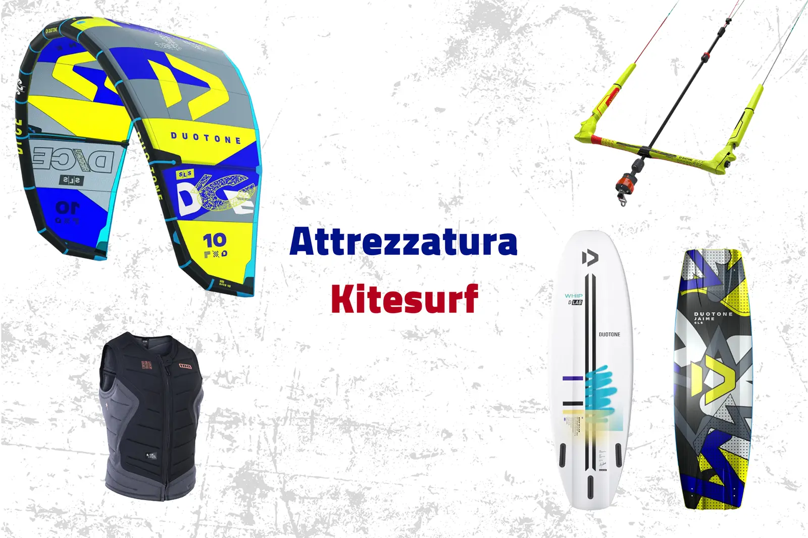 Attrezzatura per il Kitesurf
