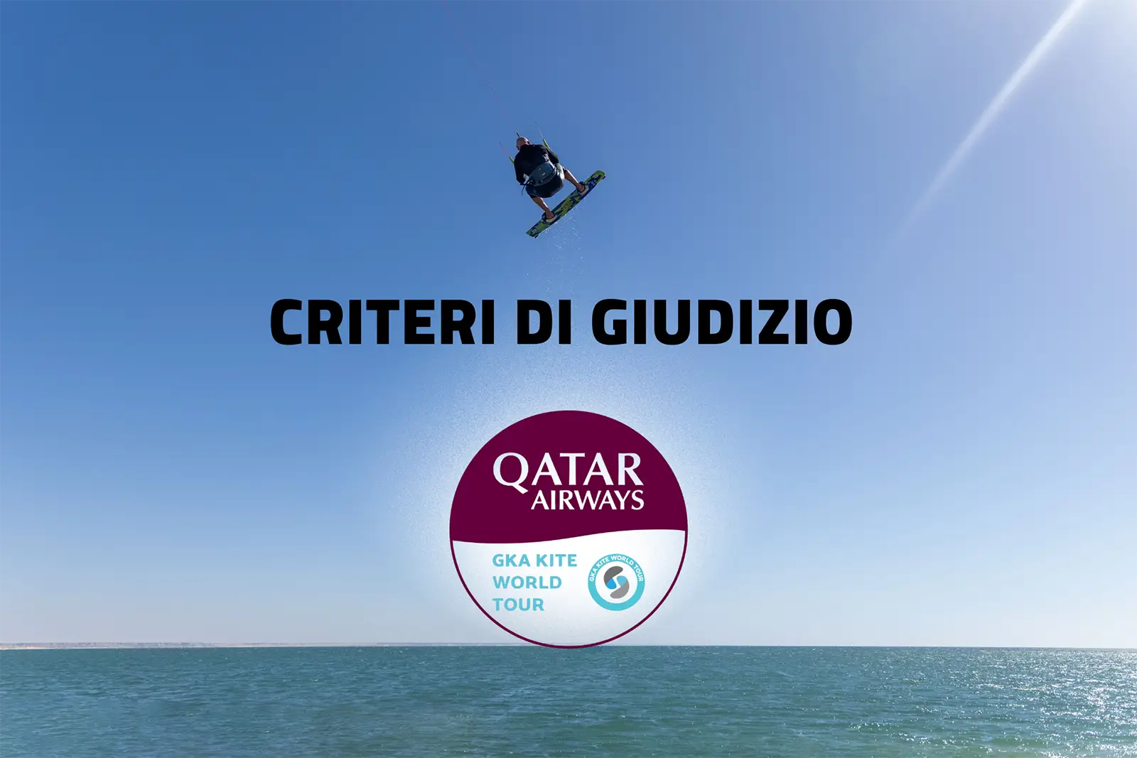 Kitesurf Big Air GKA Kite World Tour Criteri Giudici