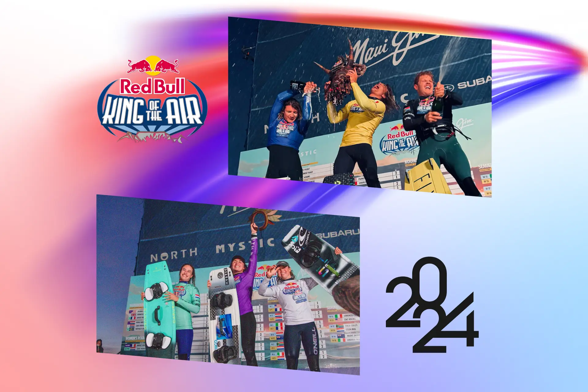 Red Bull King of the Air 2024 - Podio