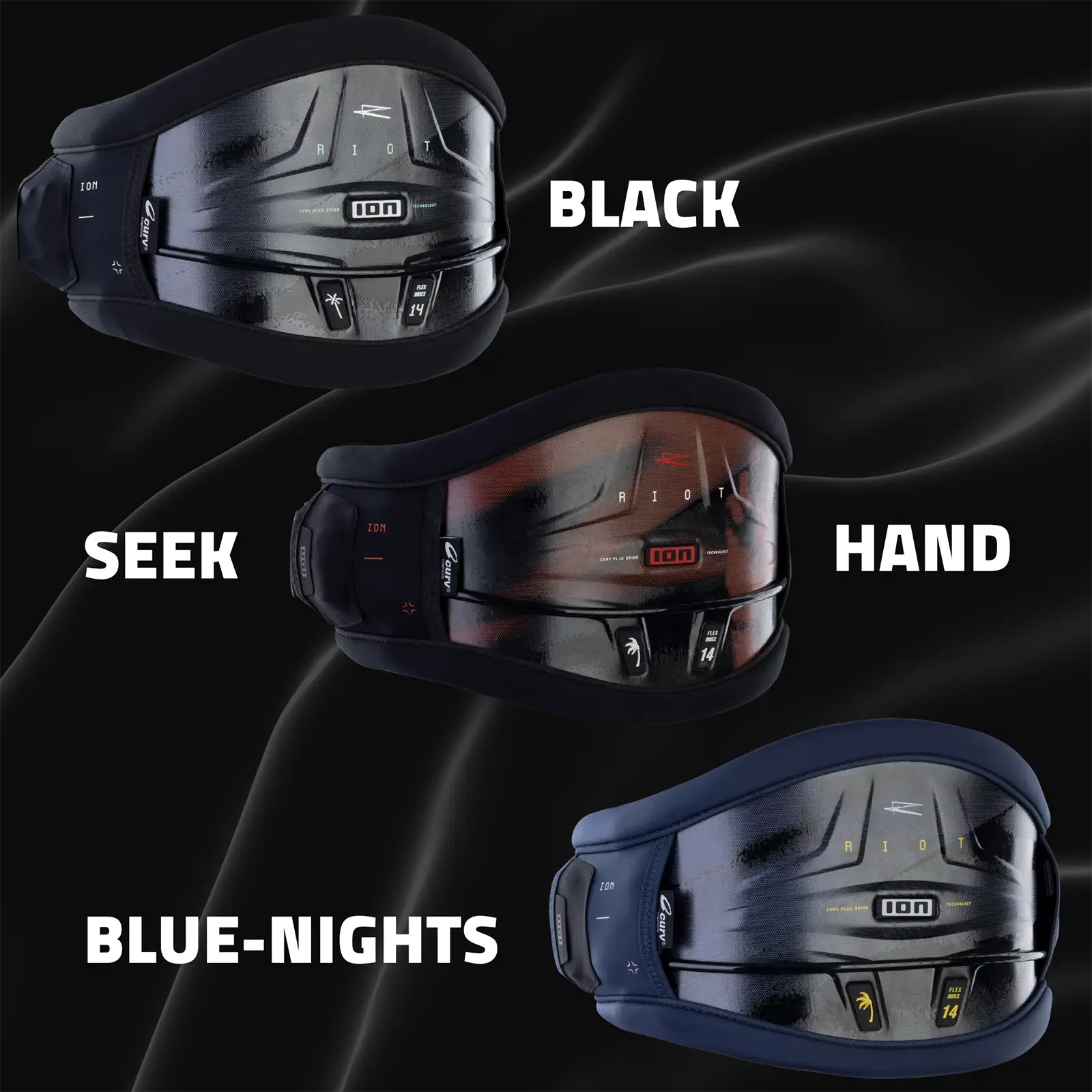 ION Riot Curv 2025 - Colori Disponibili