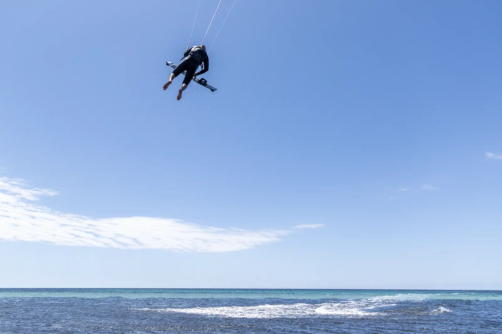 Board Off Kitesurf salto estremo