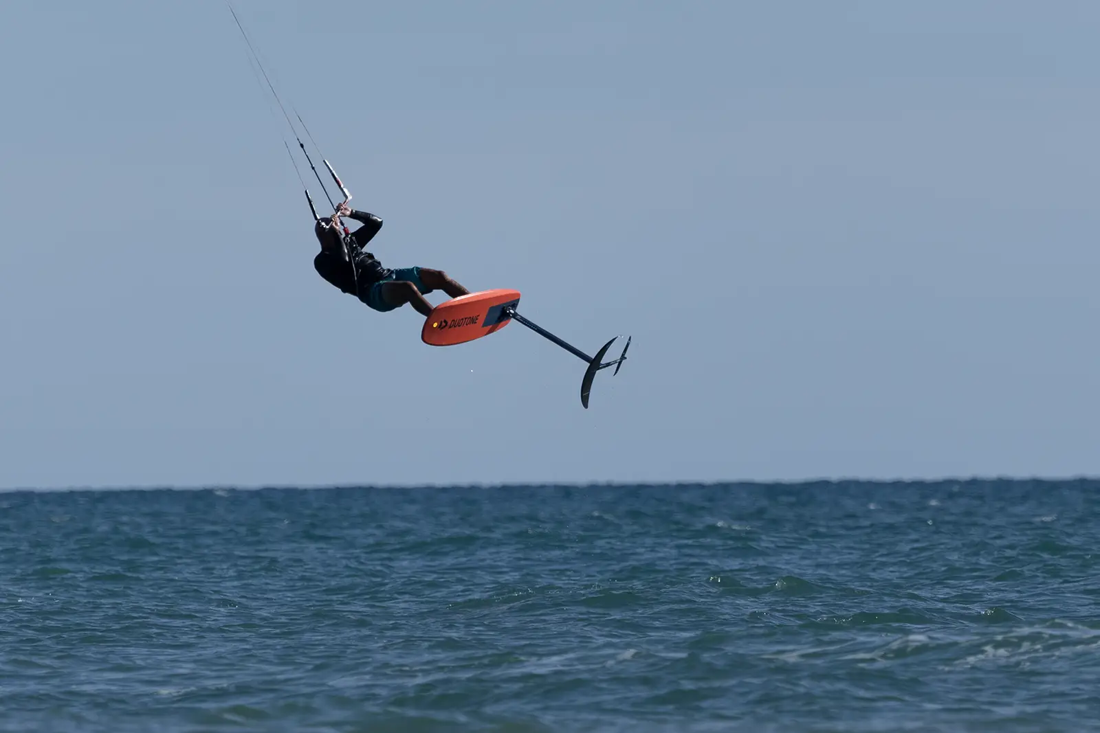 Kitesurf Big Air vento leggero