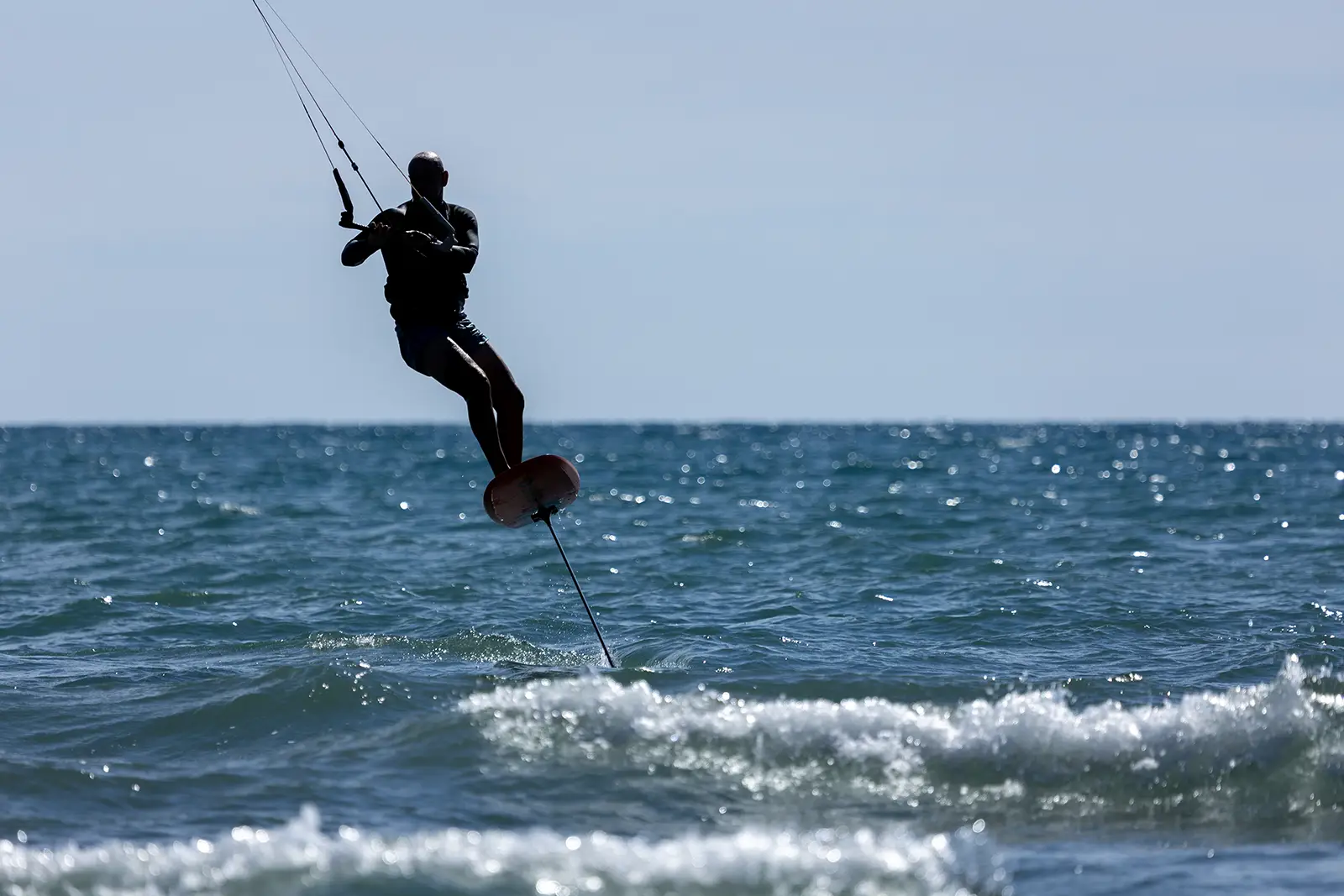 Kitesurf Hydrofoil vento leggero