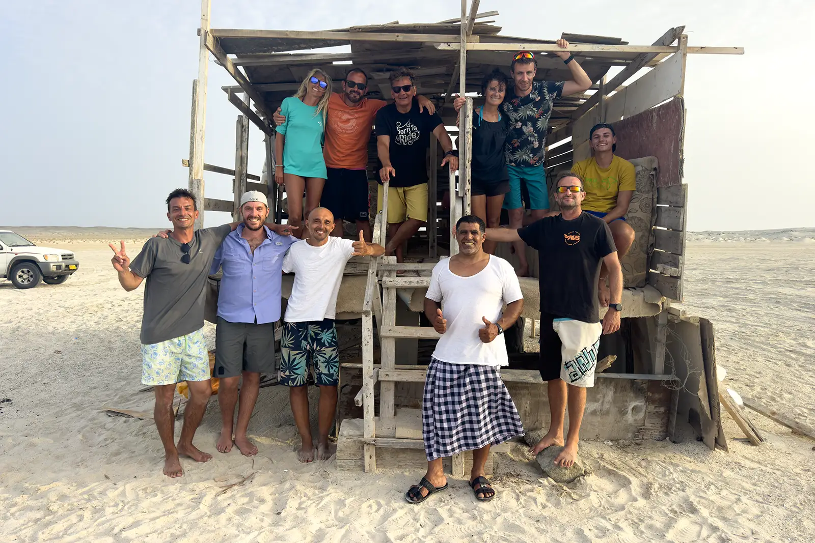 Gruppo kiters OMAN 2025