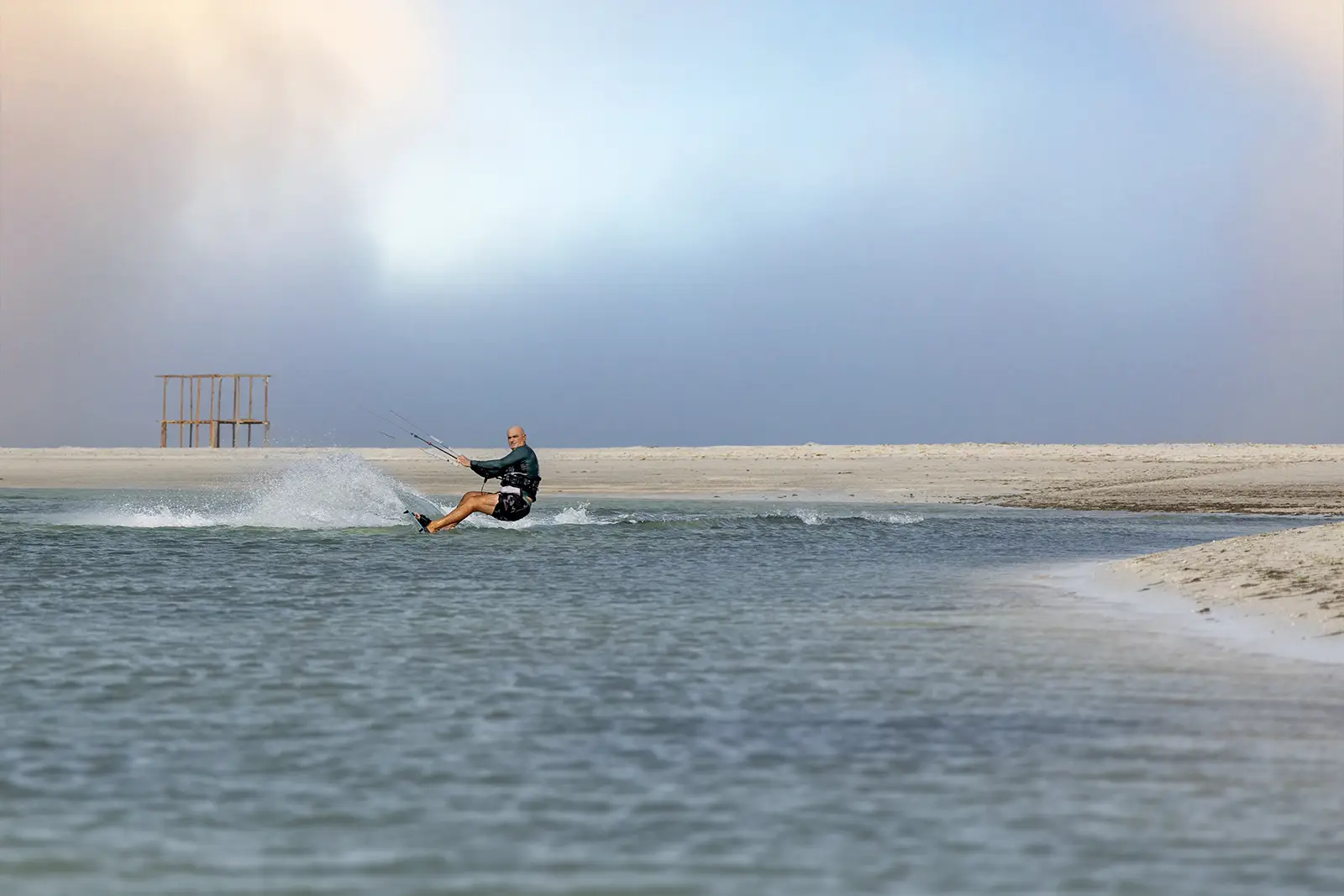 Oman Viaggio Kitesurf - Spot Acqua Piatta