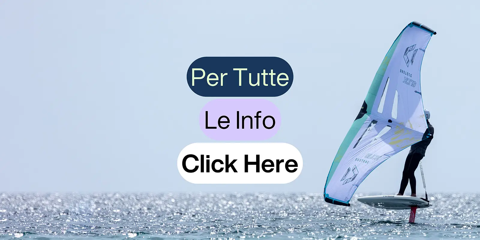 Informazioni Corsi Wing Foil Roma