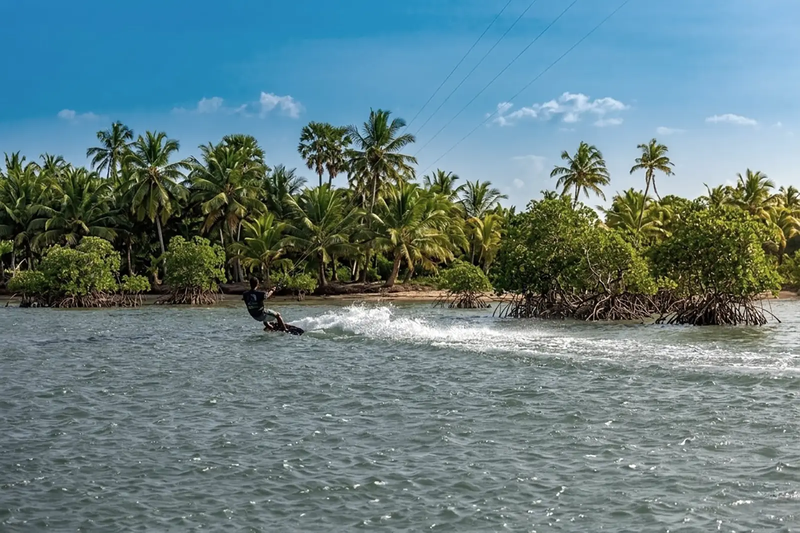 La laguna di Kalpitya Kitesurf Spot