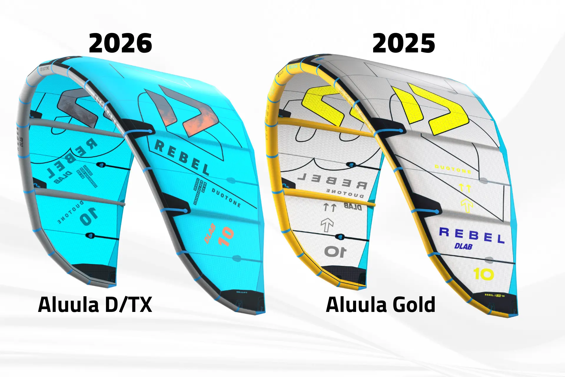 Differenze tra Duotone Rebel DLAB versione 2025 e 2026